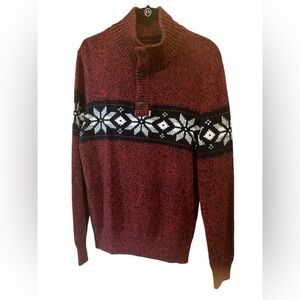 Men’s American Eagle size M sweater.  Cotton/acrylic blend.  Excellent!